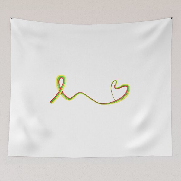 Item preview, National flag of the Myanmar in the shape of a heart  designed and sold by Hammadalikhn.