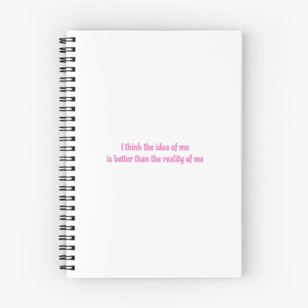 Item preview, Verity Quote "I think the idea of me is better than the reality of me" by Colleen Hoover designed and sold by ittrombino.