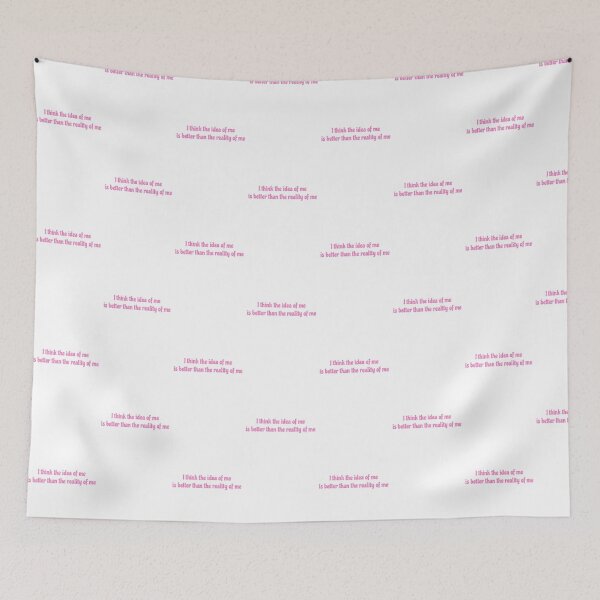 Item preview, Verity Quote "I think the idea of me is better than the reality of me" by Colleen Hoover designed and sold by ittrombino.