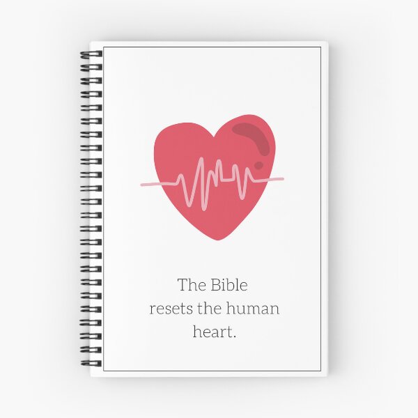 Item preview, Heart Journal designed and sold by PidginJournals.