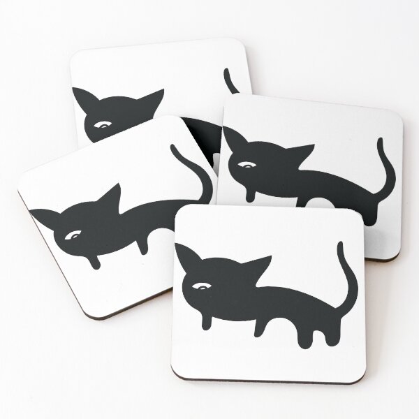 Item preview, Black Cat Pendrawing Sticker designed and sold by Whimsical-xw.