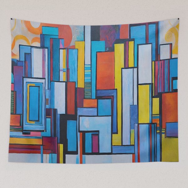 Item preview, Modern Art: Financial District designed and sold by ArtsyInventor.