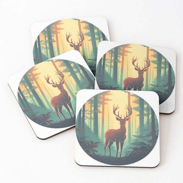 Item preview, Tranquil Wilderness - Forest Stag designed and sold by UrsaStick.