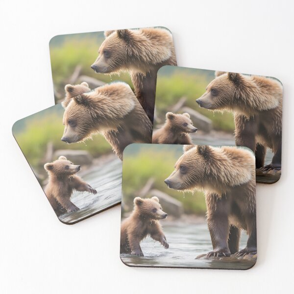 Item preview, In Sync with Nature: Bears Embody the Spirit of the Wild designed and sold by MonsterMatt87.