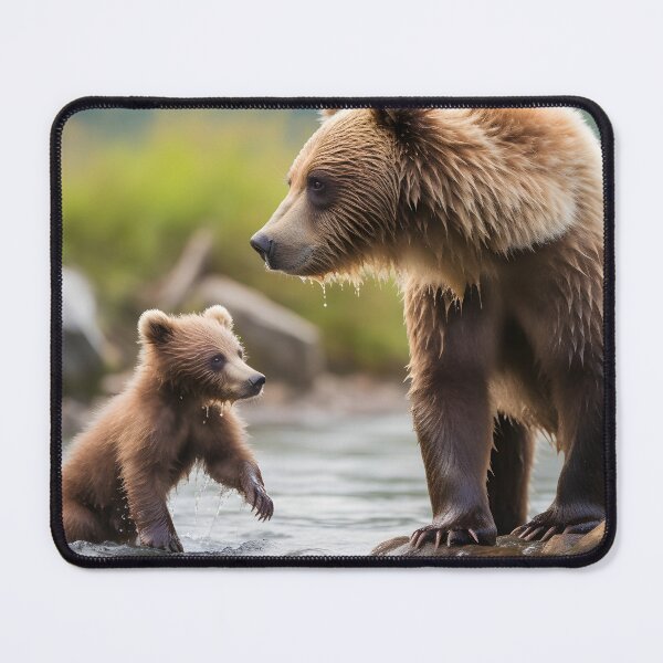Item preview, In Sync with Nature: Bears Embody the Spirit of the Wild designed and sold by MonsterMatt87.