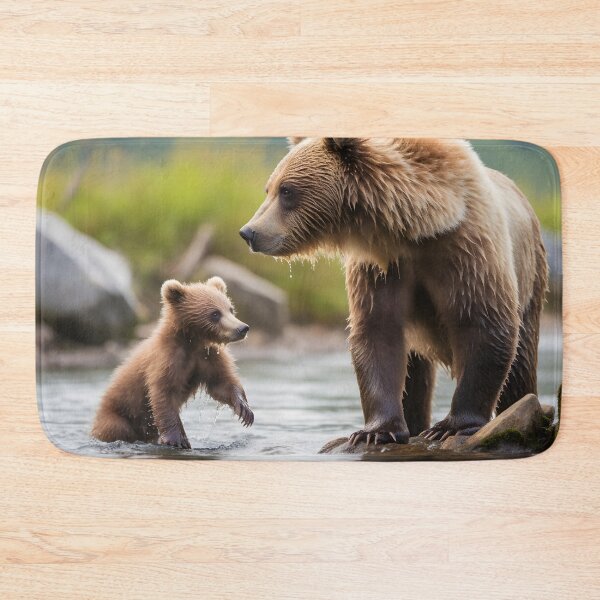 Item preview, In Sync with Nature: Bears Embody the Spirit of the Wild designed and sold by MonsterMatt87.