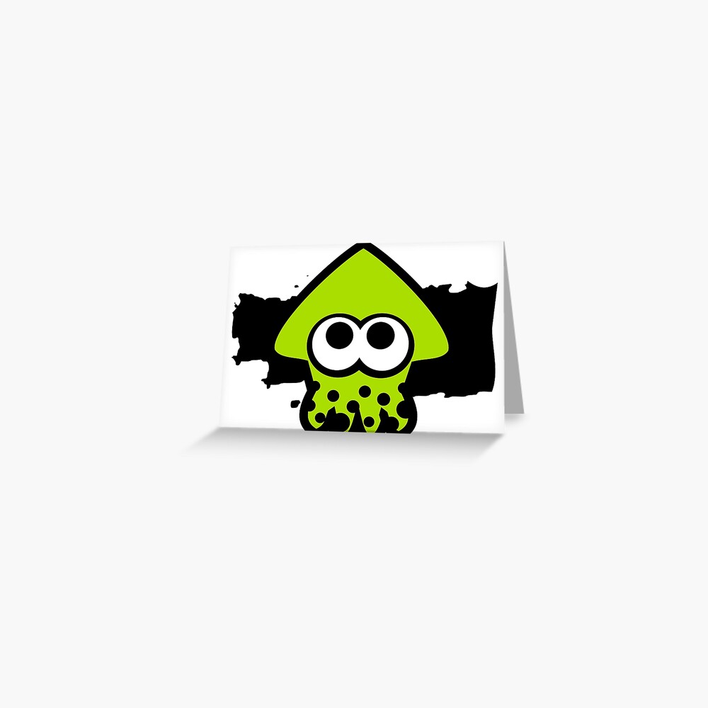 green squid splatoon
