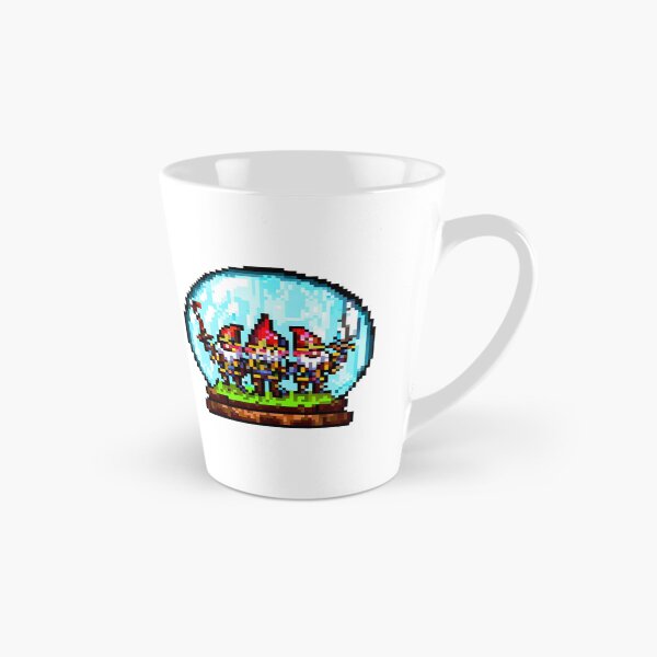 Item preview, Gnome warrios inside a glass globe pixel art designed and sold by PexelBoi.