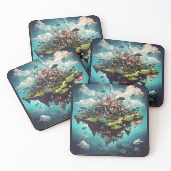 Item preview, Enigmatic Cosmos - Fantasy World in the Void  designed and sold by UrsaStick.
