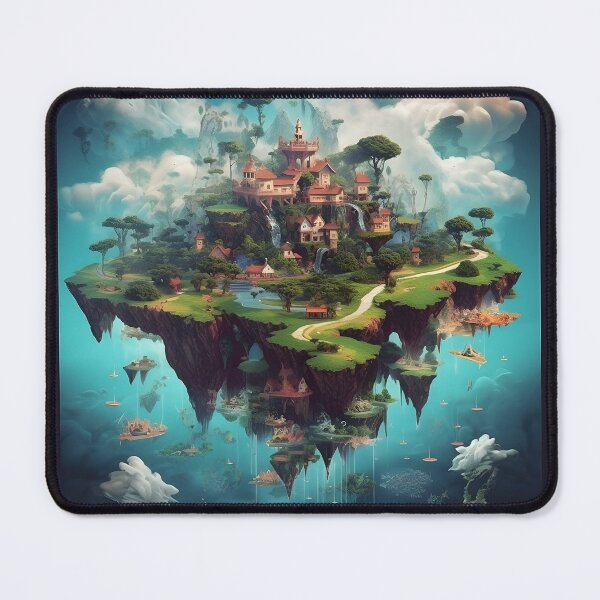 Item preview, Enigmatic Cosmos - Fantasy World in the Void designed and sold by UrsaStick.