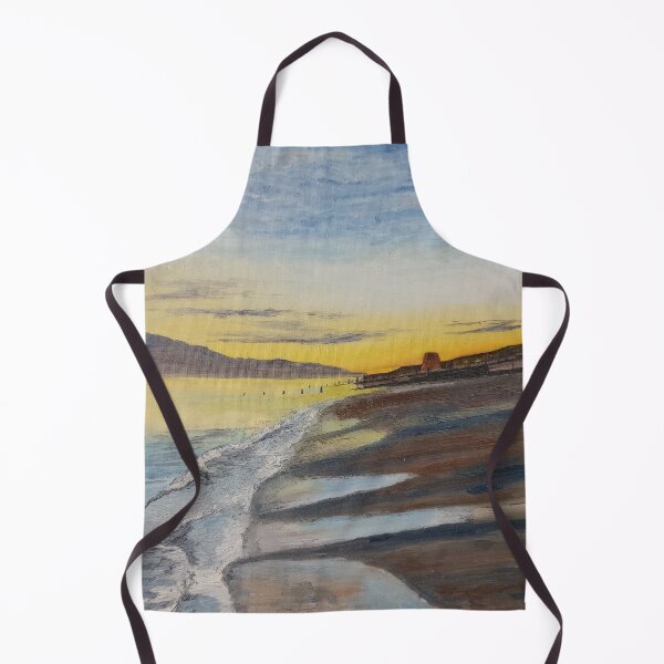 Item preview, Hythe beach sunset designed and sold by Justin Turney Art.