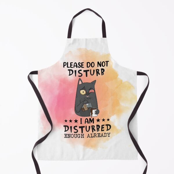 Item preview, Do not disturb I am disturbed enough already- cute cat designed and sold by Janetlousart.