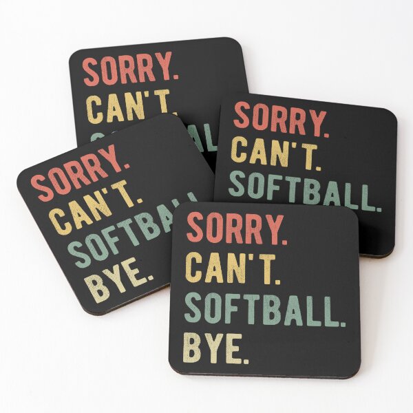 Item preview, Sorry Can't Softball Bye II designed and sold by Lemon Pepper.