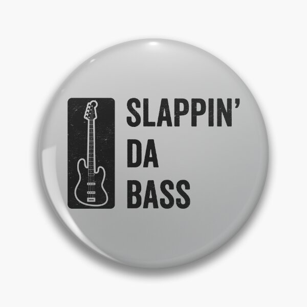 Item preview, Slappin' Da Bass: Funny Bass Guitar Design for Bassists designed and sold by hadleyfoo.