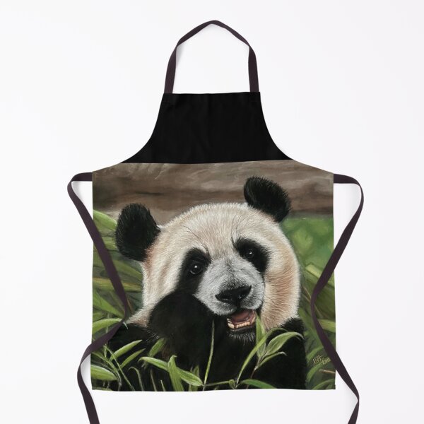 Item preview, Cute panda munching bamboo designed and sold by NathBros.