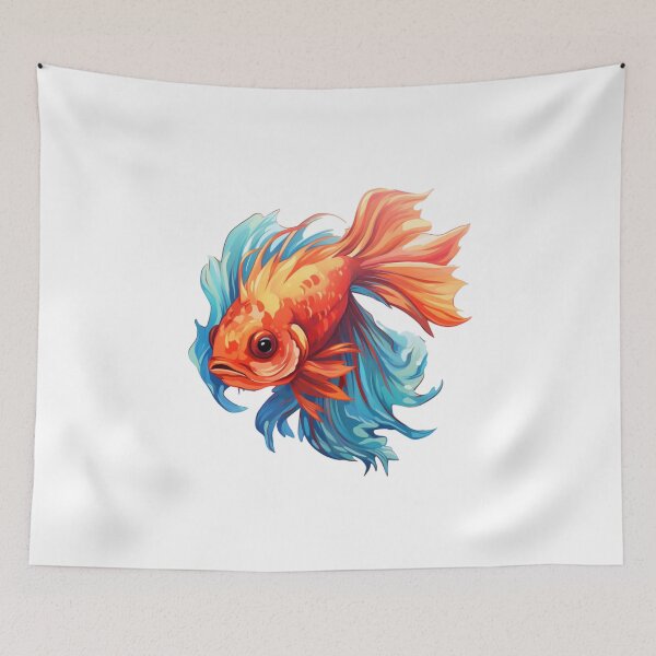 Item preview, Golden lucky fish  designed and sold by SmileshareShop.