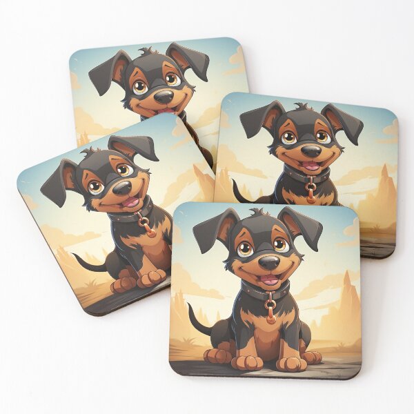 Item preview, Adorable Doberman Cartoon Style designed and sold by aimber.