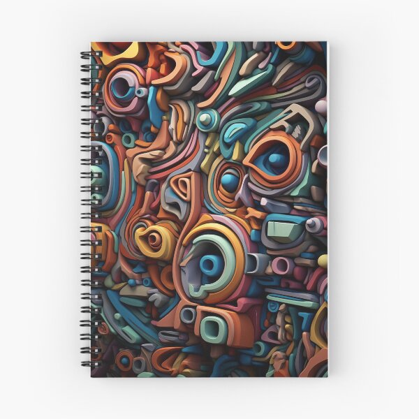 Item preview, Abstract Shapes - Colorful Sculptures with Deep Effects designed and sold by Piotrek0001.