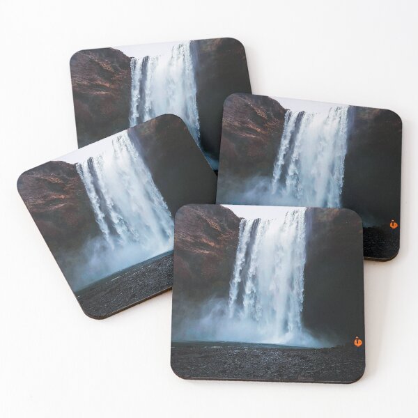Item preview, Icelandic waterfall designed and sold by Fionatravels.
