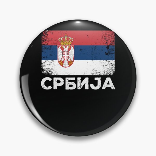 Item preview, Serbia Gift Srbija Serbian Flag Serbia designed and sold by Lenny Stahl.