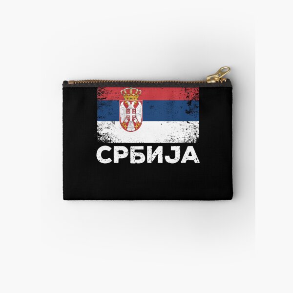 Item preview, Serbia Gift Srbija Serbian Flag Serbia designed and sold by Lenny Stahl.