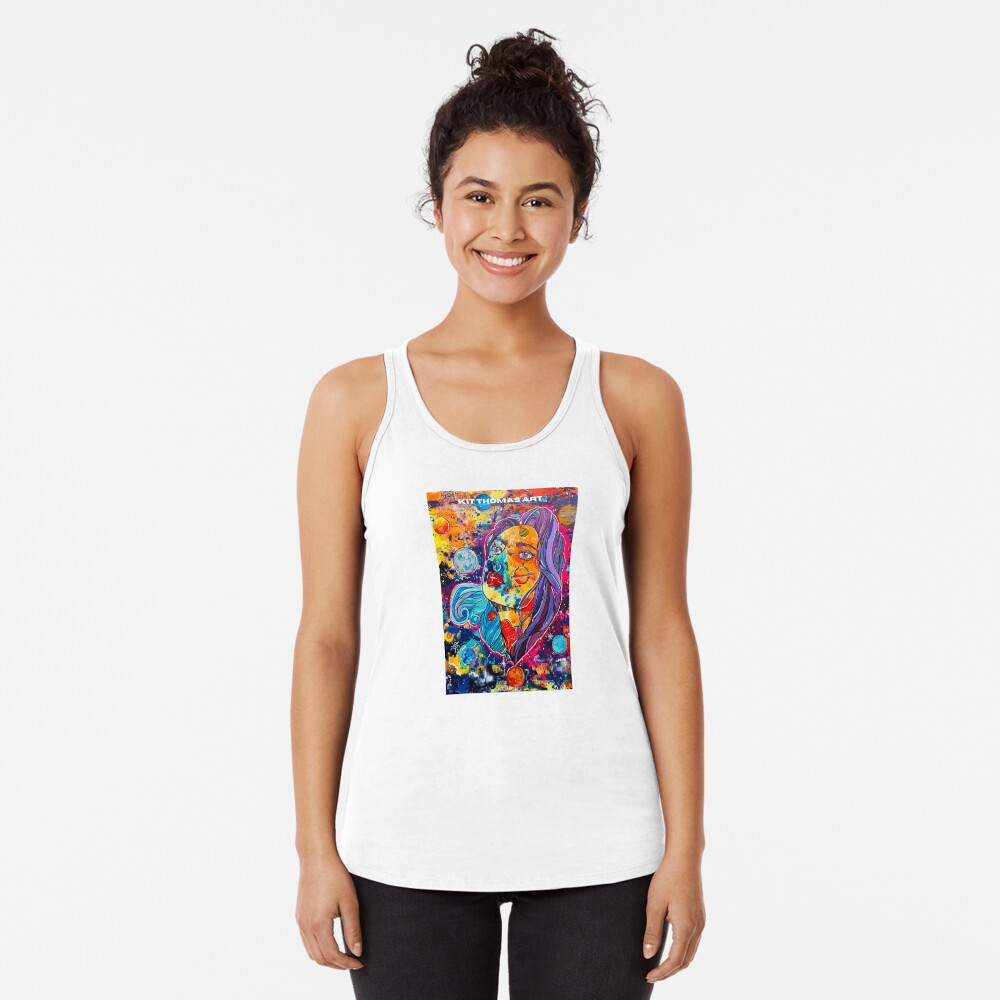 Item preview, Racerback Tank Top designed and sold by kittthomasart.