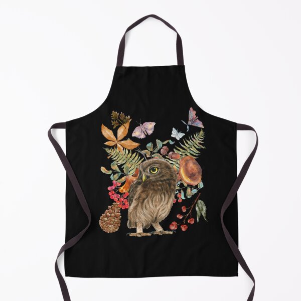 Item preview, Cottagecore Owl In The Forest Cute Colorful Design designed and sold by EarthArtDesigns.