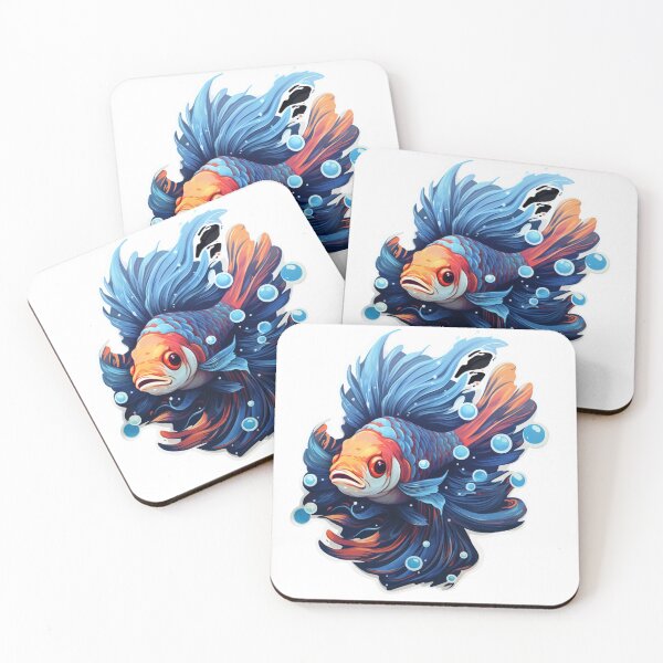 Item preview, Golden lucky fish 2 designed and sold by SmileshareShop.