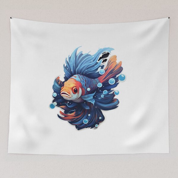 Item preview, Golden lucky fish 2 designed and sold by SmileshareShop.
