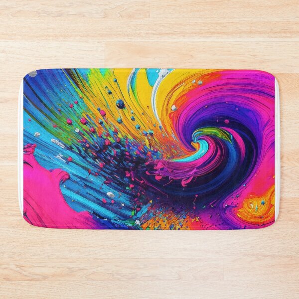 Item preview, Colorful swirls of paint designed and sold by Jasardpu.
