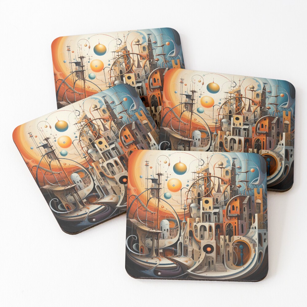Item preview, Coasters (Set of 4) designed and sold by EdicionesJML.