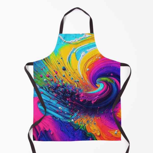 Item preview, Colorful swirls of paint designed and sold by Jasardpu.