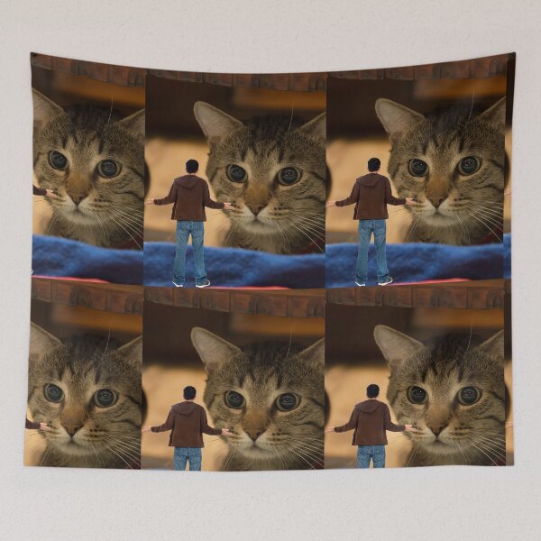 Item preview, Cat Stares at Small Human designed and sold by CannyGoods.