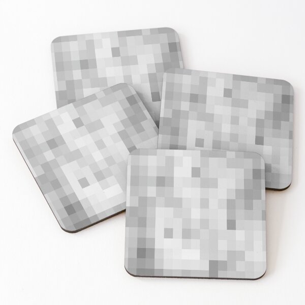 Item preview, Black gray and white small cubes  designed and sold by RobertHun.