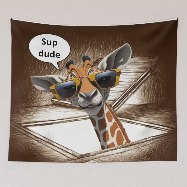 Item preview, Cool giraffe designed and sold by SnapMood.