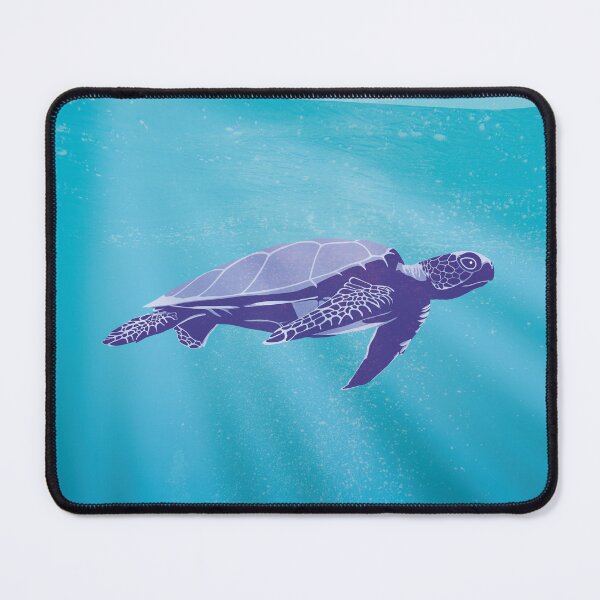 Item preview, Ocean sea turtle swimming designed and sold by Captain Chromatic.