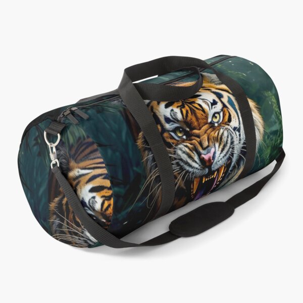 Item preview, Growling Tiger coming out of the Dark Jungle designed and sold by CoolCarVideos.