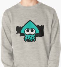 Splatoon Squid (Light Blue) Pullover