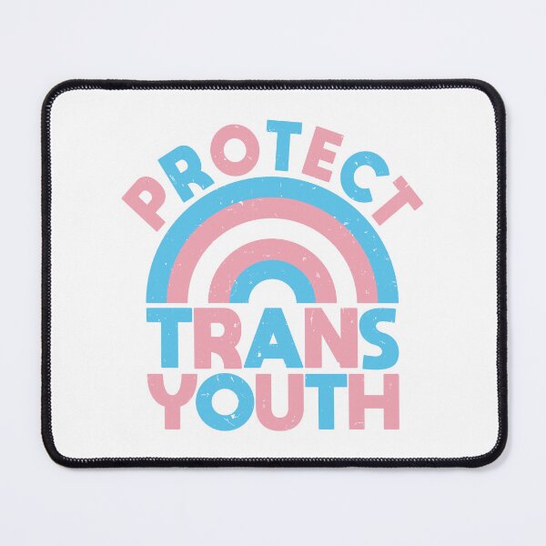 Item preview, Protect Trans Youth - Rainbow - Vintage Look - Trans Rights designed and sold by LaLunaWinters.