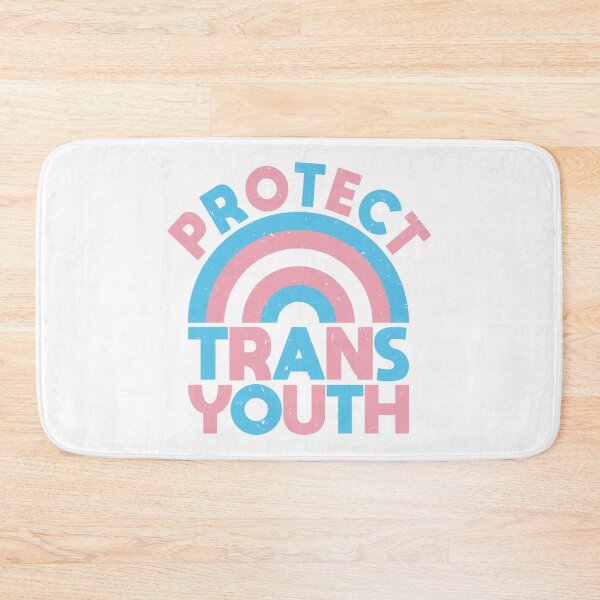 Item preview, Protect Trans Youth - Rainbow - Vintage Look - Trans Rights designed and sold by LaLunaWinters.