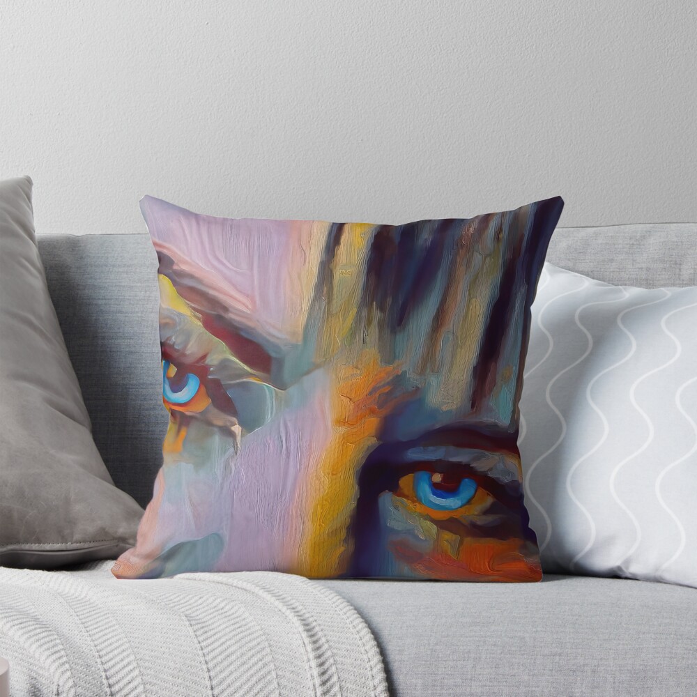 Item preview, Throw Pillow designed and sold by MisQueArt.