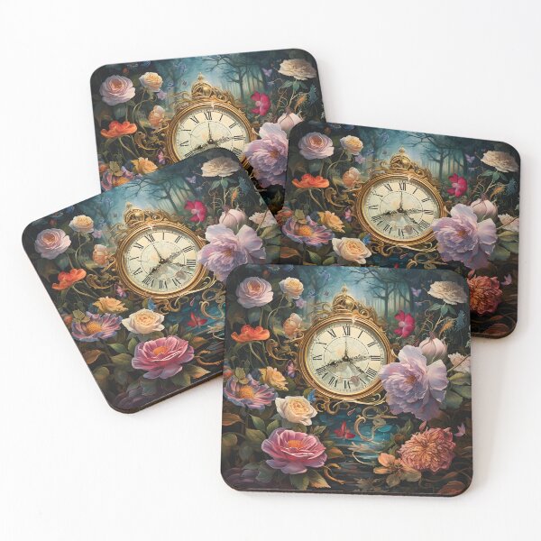 Item preview, Time's Garden - A Floral Tapestry of Eternal Cycles designed and sold by MystiCanvas.