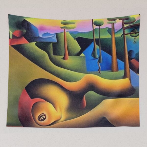 Item preview, There's a Giant sleeping in the forest designed and sold by George Hutton Hunter.