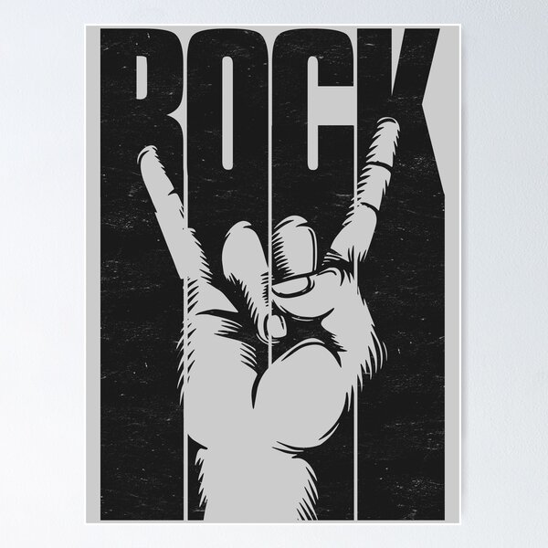 Rock And Roll Hand Sign for Rock Music Lovers