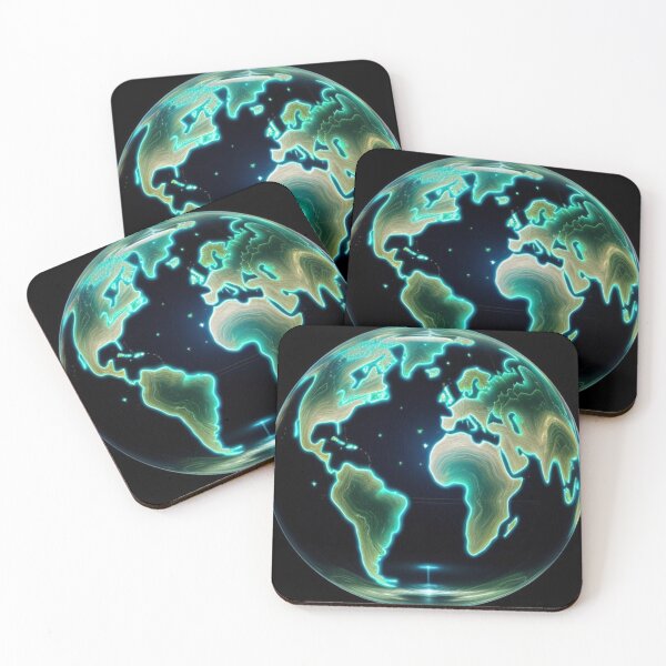 Item preview, Illuminated Earth designed and sold by Roxburylane.