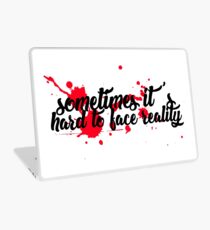 hard 2 face reality Laptop Skin
