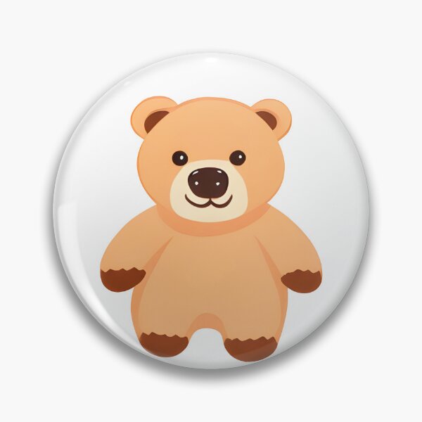 Item preview, cute brown teddy bear  designed and sold by GodsOfArt.