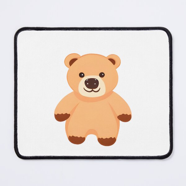 Item preview, cute brown teddy bear designed and sold by GodsOfArt.