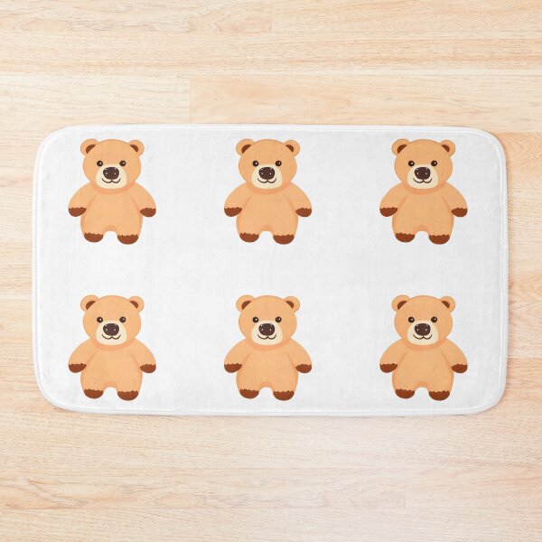 Item preview, cute brown teddy bear  designed and sold by GodsOfArt.