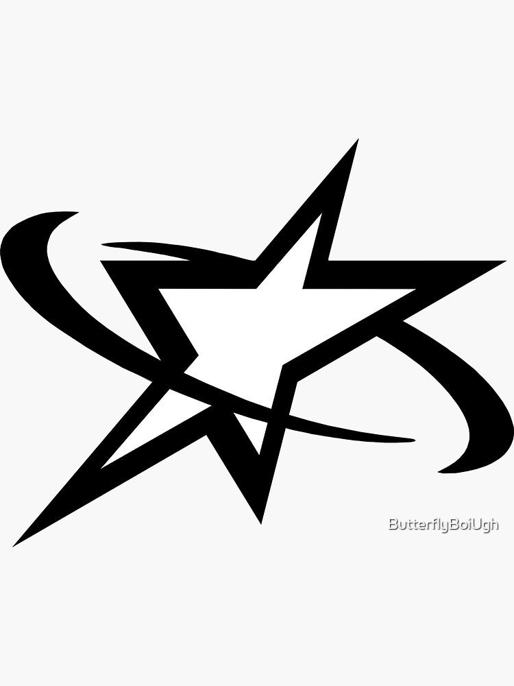Y2k trendy cool star | Sticker